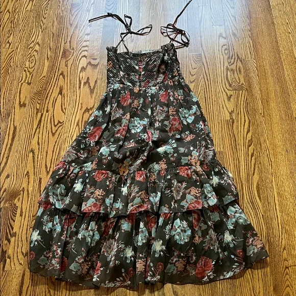 Ulla Johnson Loraine Floral Midi Dress - Picture 7 of 11